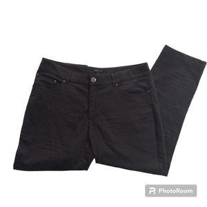 E39 By Eric black snakeskin print size 12 women's pants